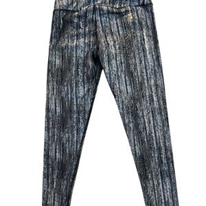 Victoria's Secret Sport Black Metallic Leggings